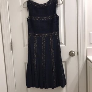 Tadashi Shouj Navy Dress